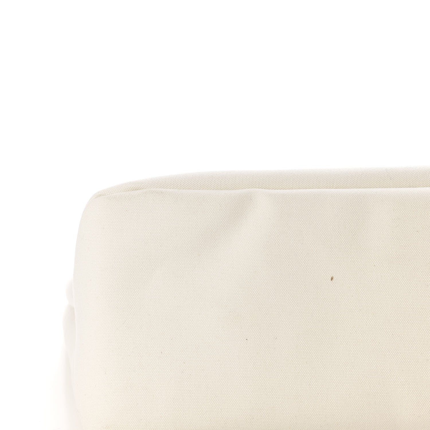 Prada Canapa Banana Print Logo Shopping Tote White 13 of 17