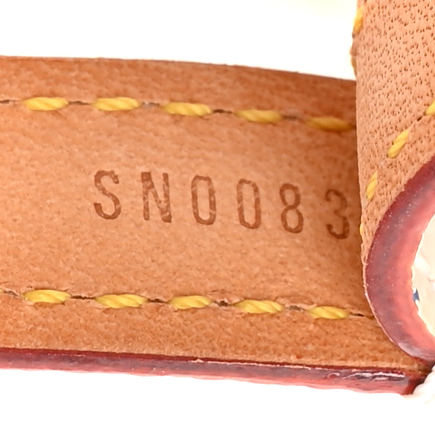 Louis Vuitton Monogram Multicolor Phone Strap White 4 of 5