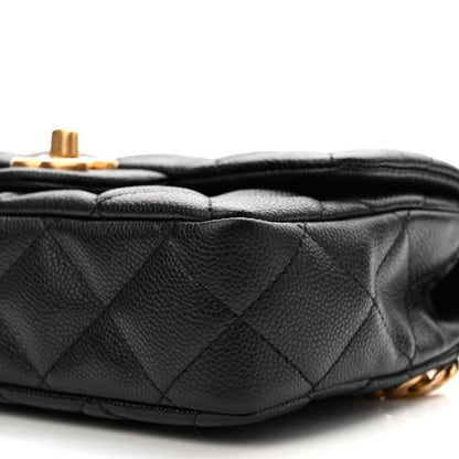 Chanel Caviar Quilted Mini Sweetheart Rectangular Flap Black 10 of 11