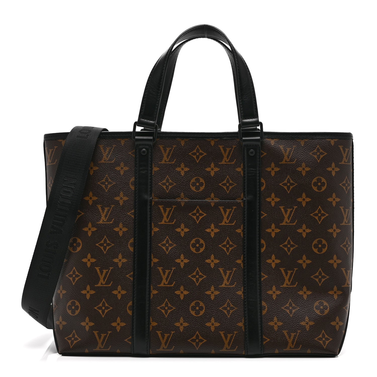 Louis Vuitton Monogram Macassar Weekend Tote PM 1 of 10
