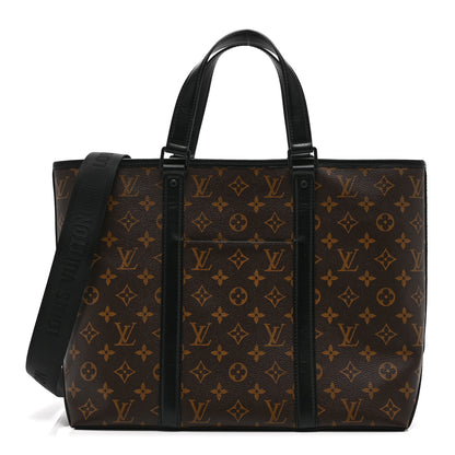 Louis Vuitton Monogram Macassar Weekend Tote PM 1 of 10