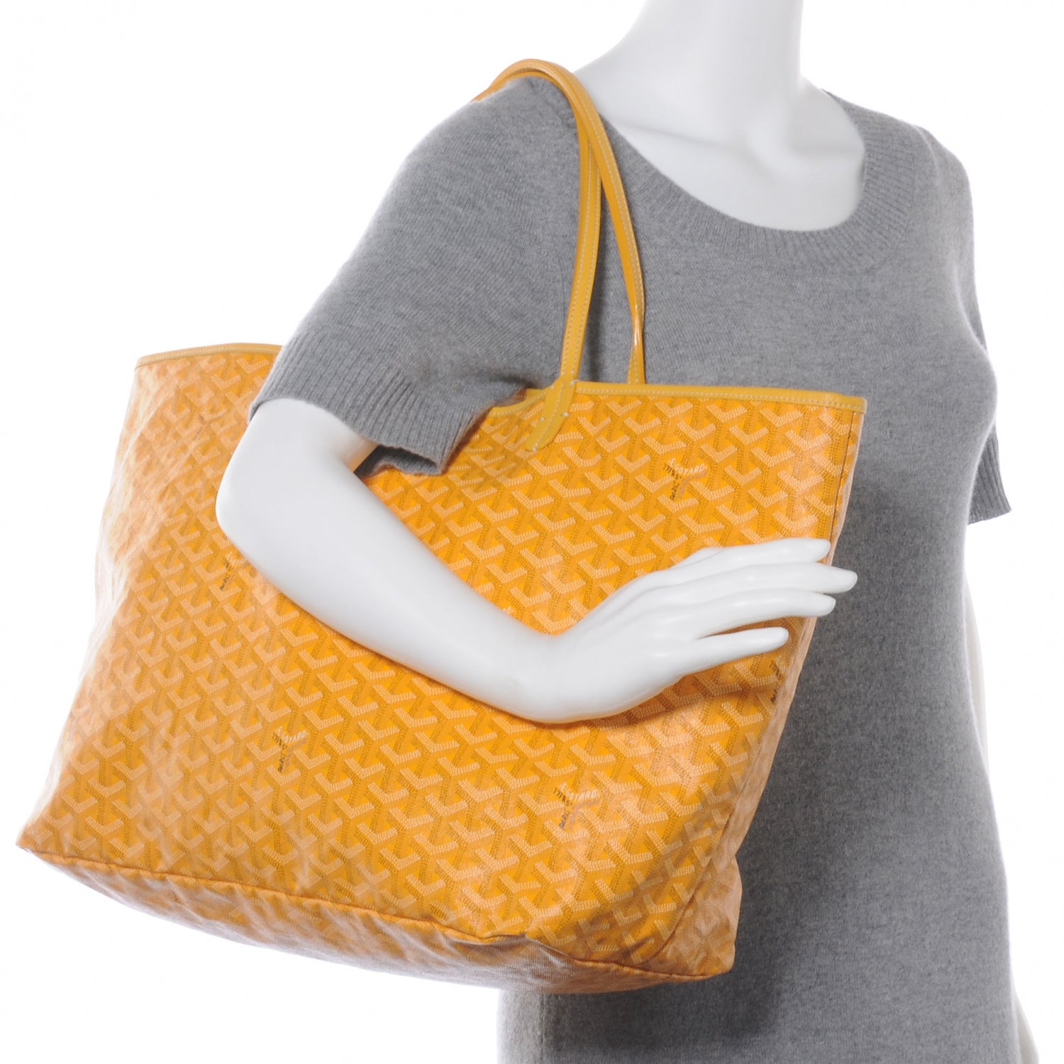 Goyard Goyardine Saint Louis GM Yellow 2 of 6