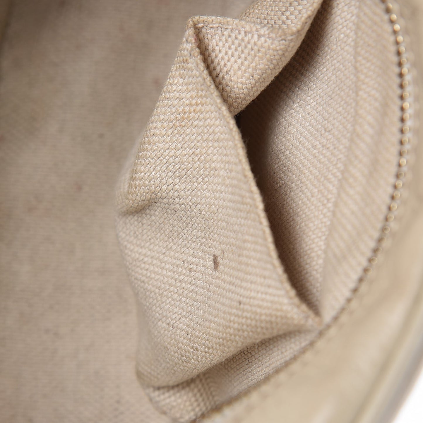 Pebbled Calfskin Small Soho Disco Bag Off White