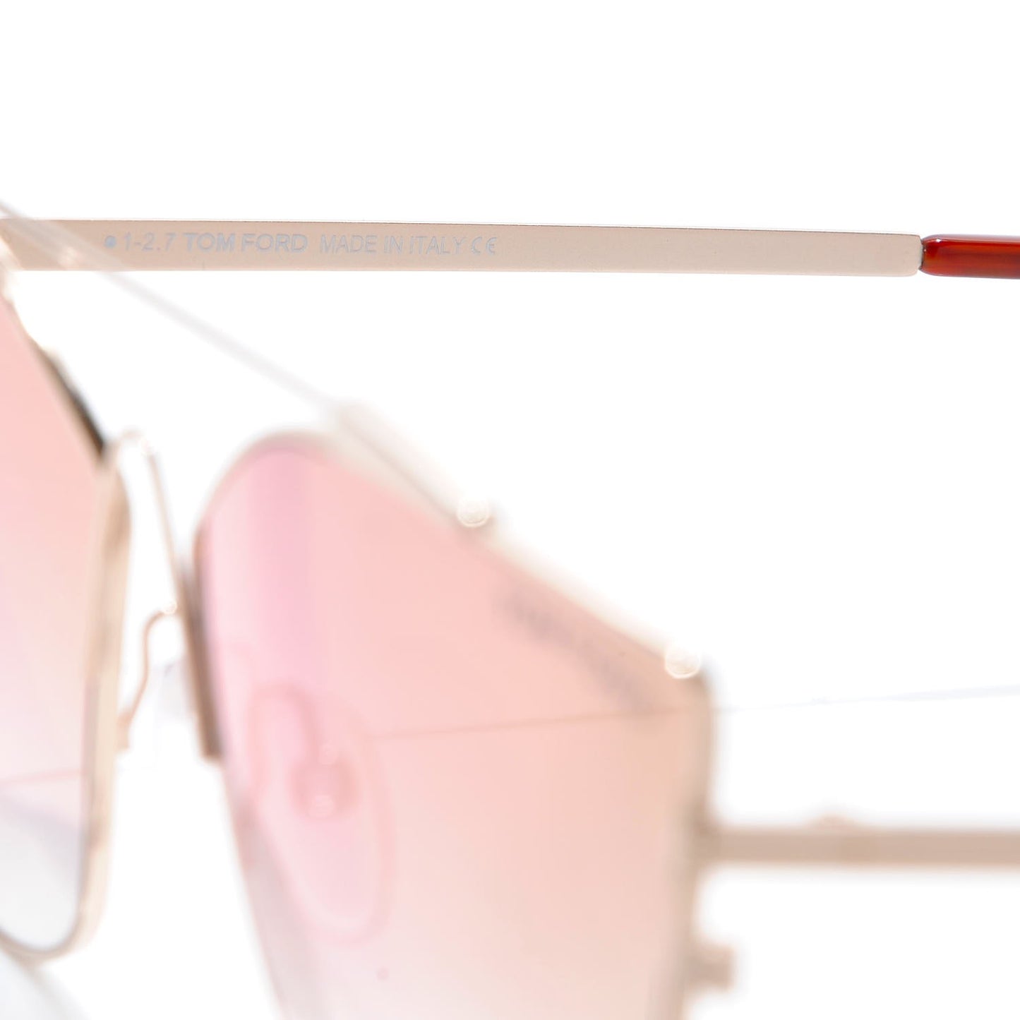 Jacquelyn Aviator Sunglasses TF563 Gold