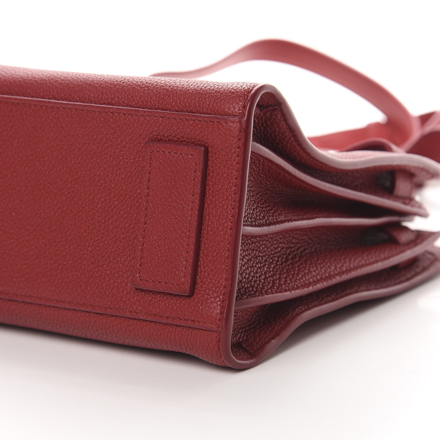 Saint Laurent Grained Calfskin Baby Sac De Jour Souple Red 10 of 11