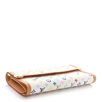 Louis Vuitton Monogram Multicolor Porte Tresor International Wallet White 4 of 8