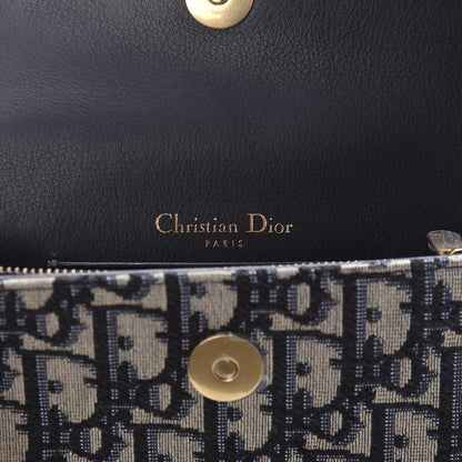 Christian Dior Oblique Saddle Belt Bag Blue 6 of 10