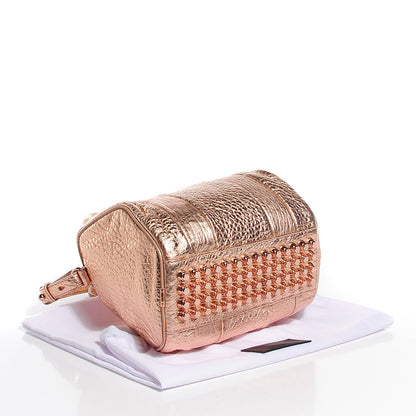 Alexander Wang Pebbled Lambskin Rockie Metallic Rose Gold 4 of 7
