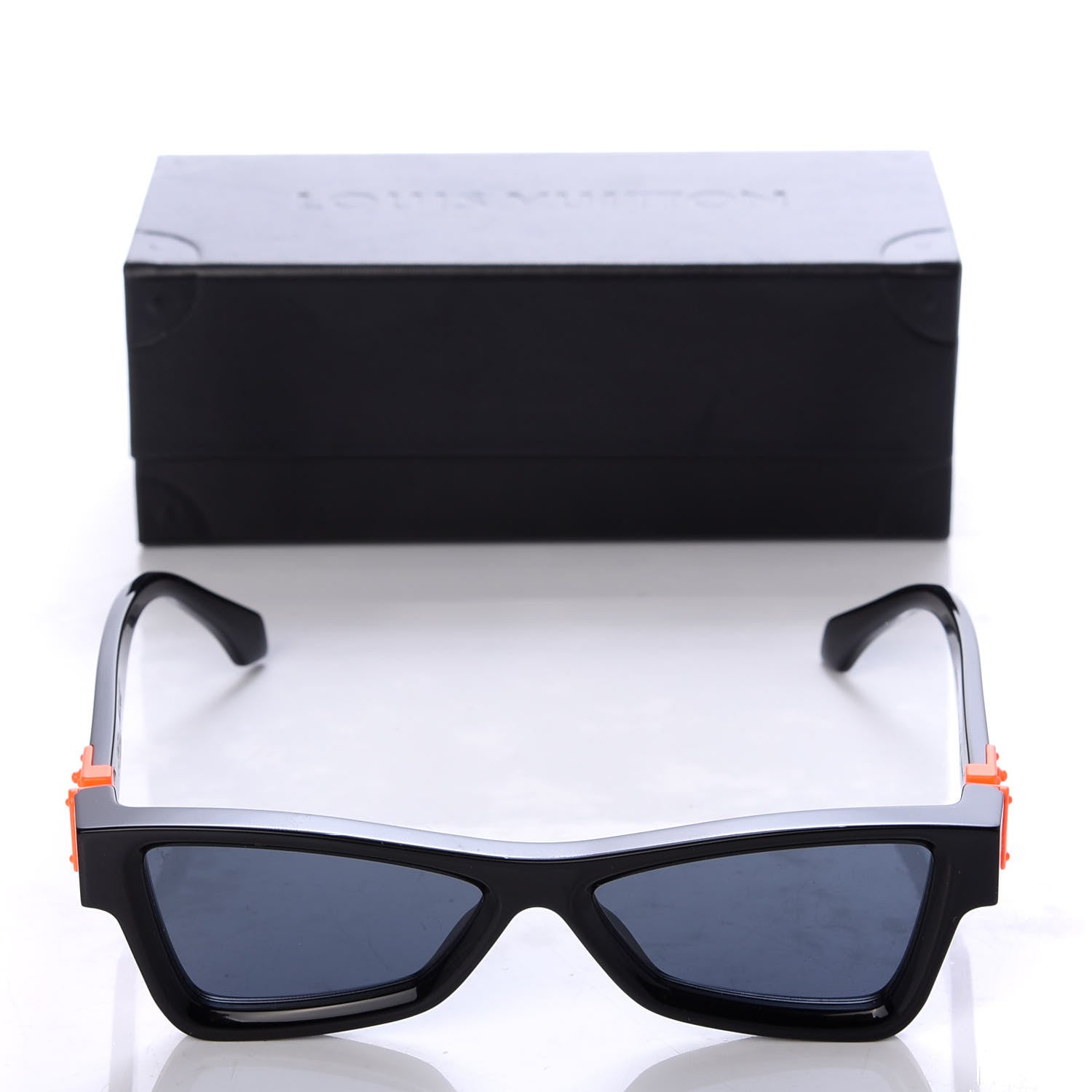 Louis Vuitton Acetate Skepitcals Z1161W Sunglasses Black Orange 8 of 8