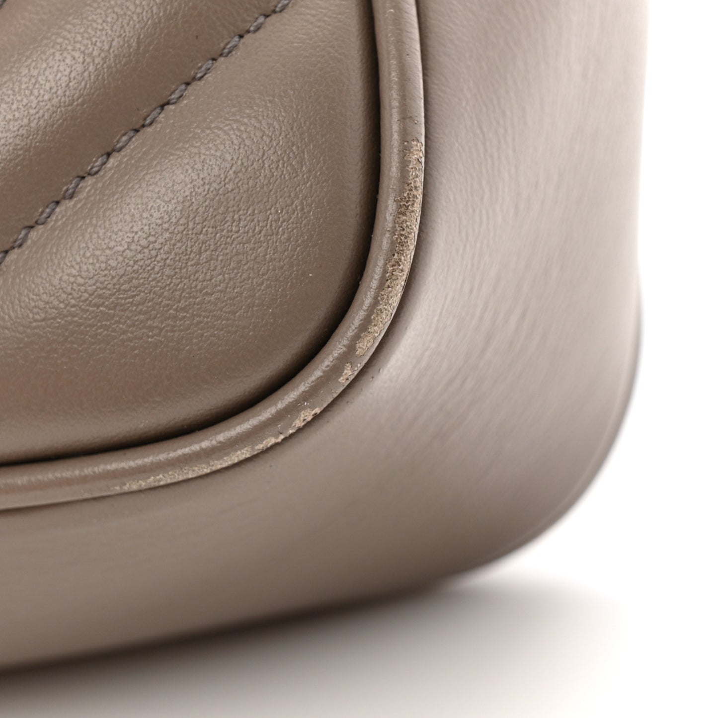 Calfskin Matelasse Monogram Lou Camera Bag Taupe