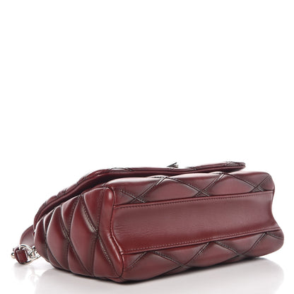 Louis Vuitton Lambskin Malletage GO-14 PM Bordeaux 4 of 8