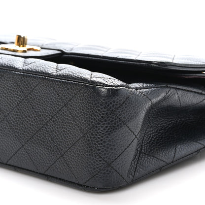 Chanel Caviar Quilted Medium Double Flap Black 10 of 10