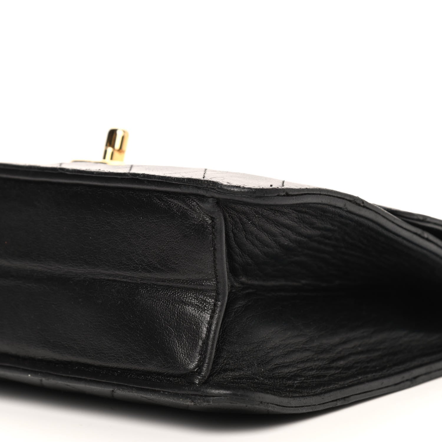 Chanel Lambskin Quilted Single Flap Black 11 of 11