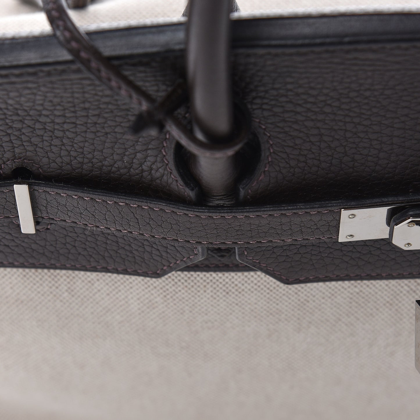 Toile Togo Birkin 40 Chocolate