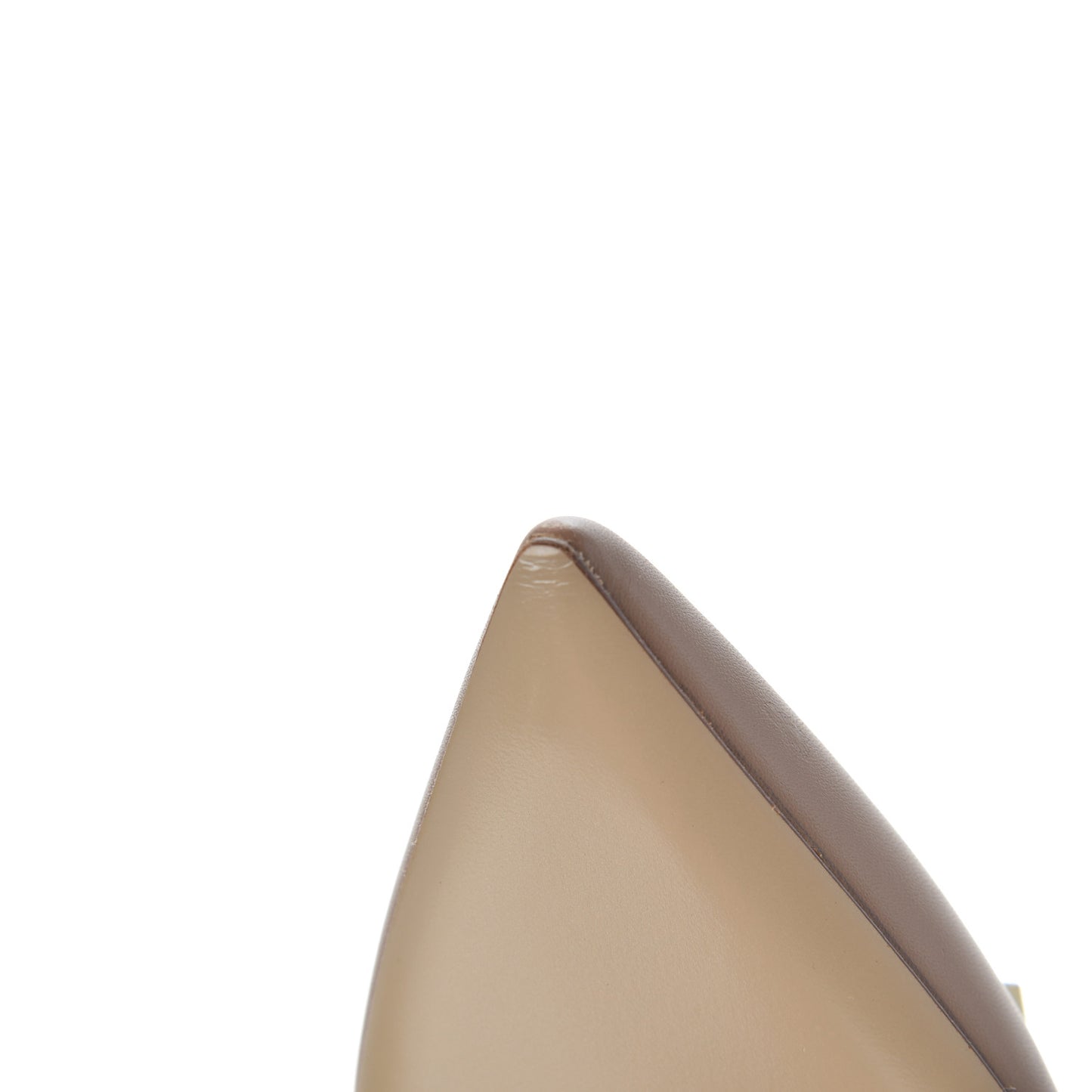 Nappa Rockstud Cage Flats 37 Beige