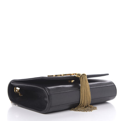 Saint Laurent Calfskin Small Classic Monogram Kate Tassel Satchel Black 4 of 14