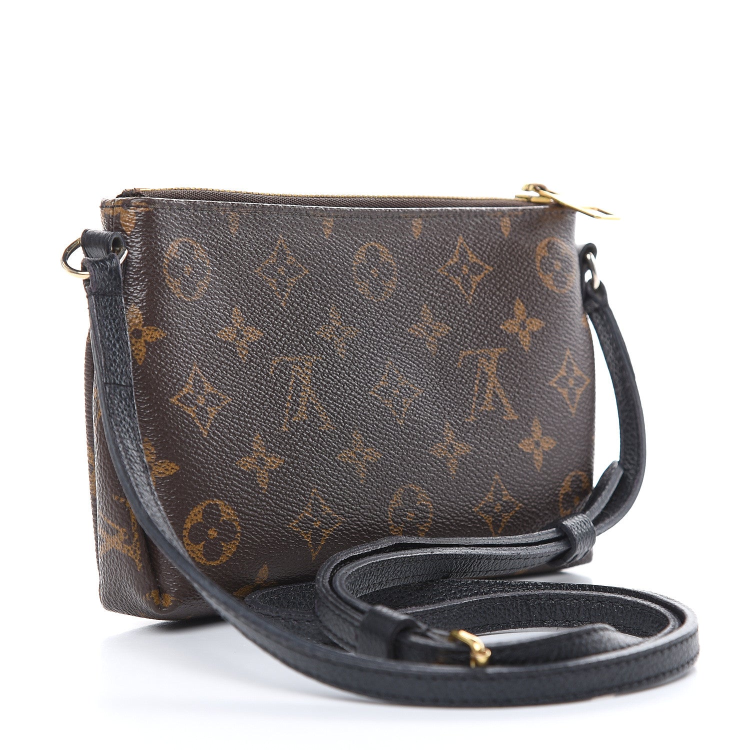 Louis Vuitton Monogram Pallas Crossbody Black 3 of 15