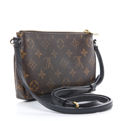 Louis Vuitton Monogram Pallas Crossbody Black 3 of 15