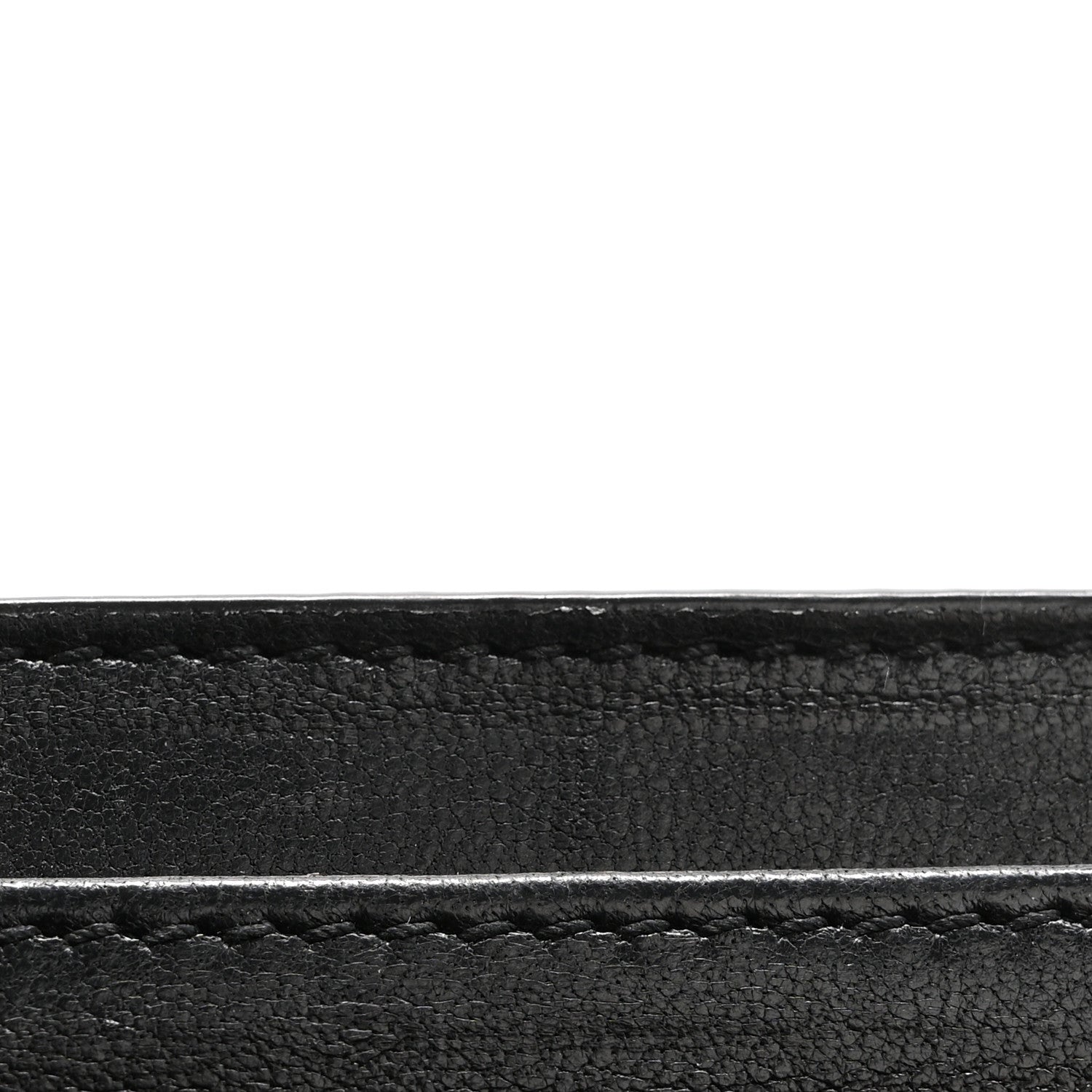 Saint Laurent Lambskin Quilted Gaby Credit Card Case Black 11 of 12