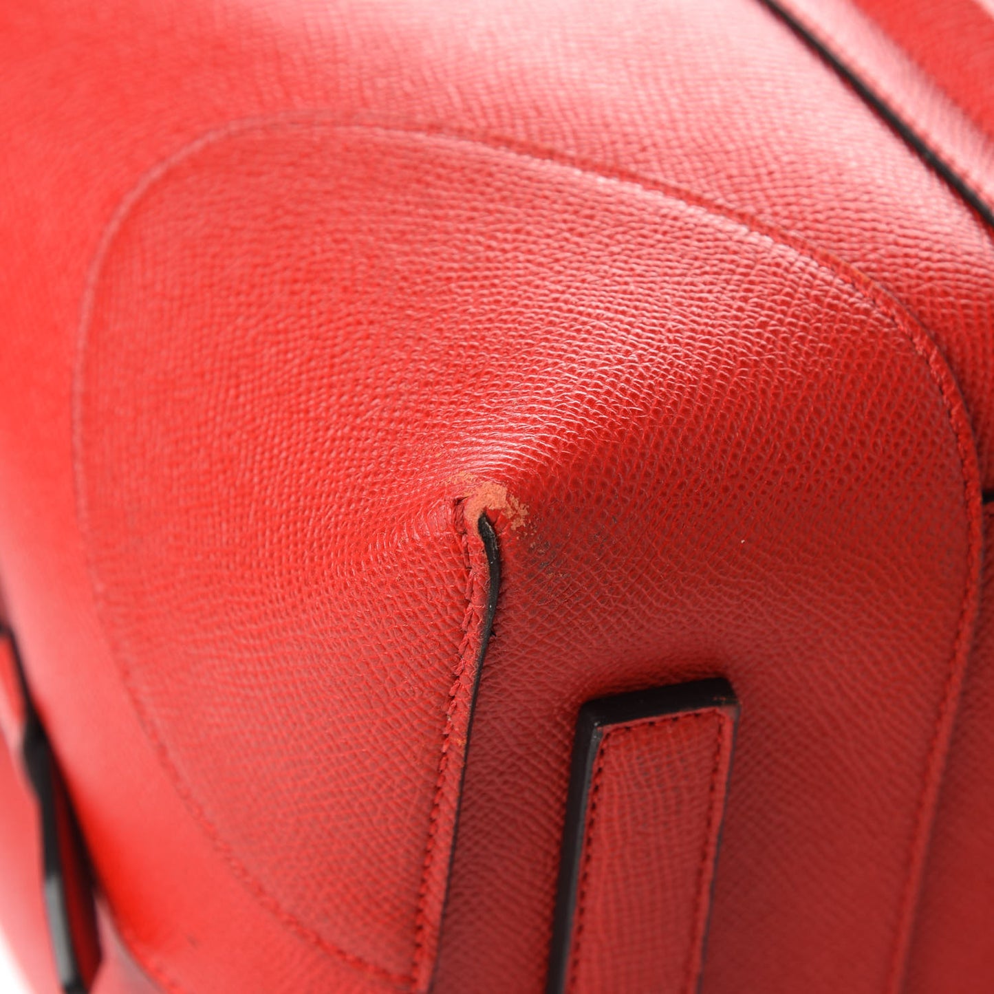 Calfskin Large Lucrezia Travel Bag Red