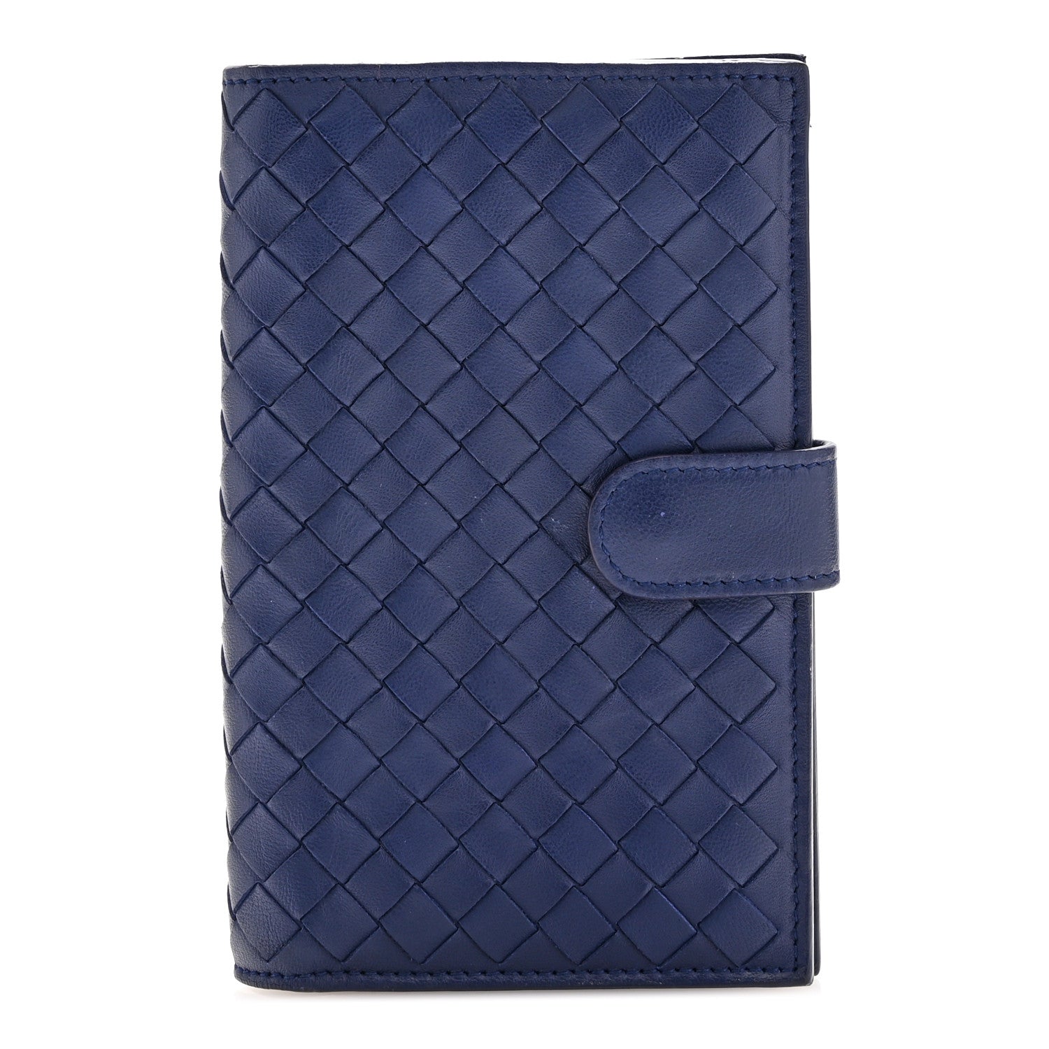 Bottega Veneta Nappa Intrecciato Continental Wallet Baltic Blue 1 of 11