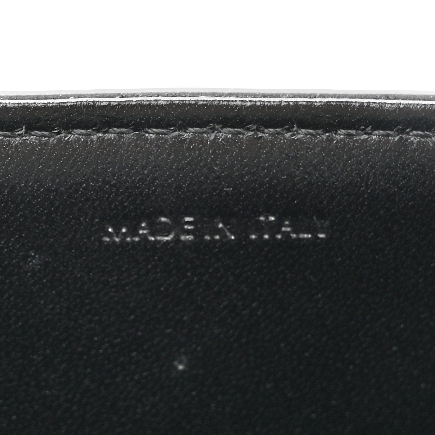 Celine Shiny Calfskin Triomphe Shoulder Bag Black 7 of 11