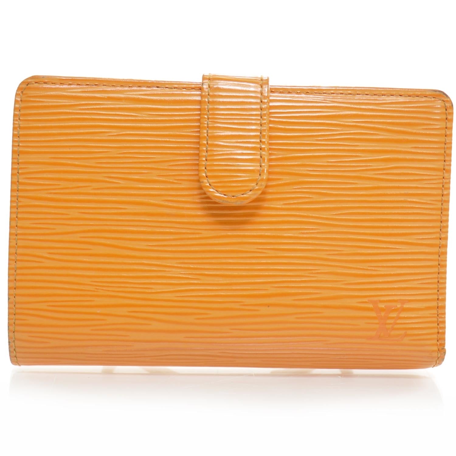 Louis Vuitton Epi French Purse Wallet Mandarin 1 of 8