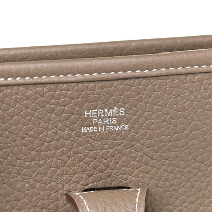 Hermes Taurillon Clemence Evelyne III PM Etoupe 7 of 10