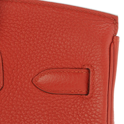 Hermes Togo Birkin 30 Vermillion 14 of 31