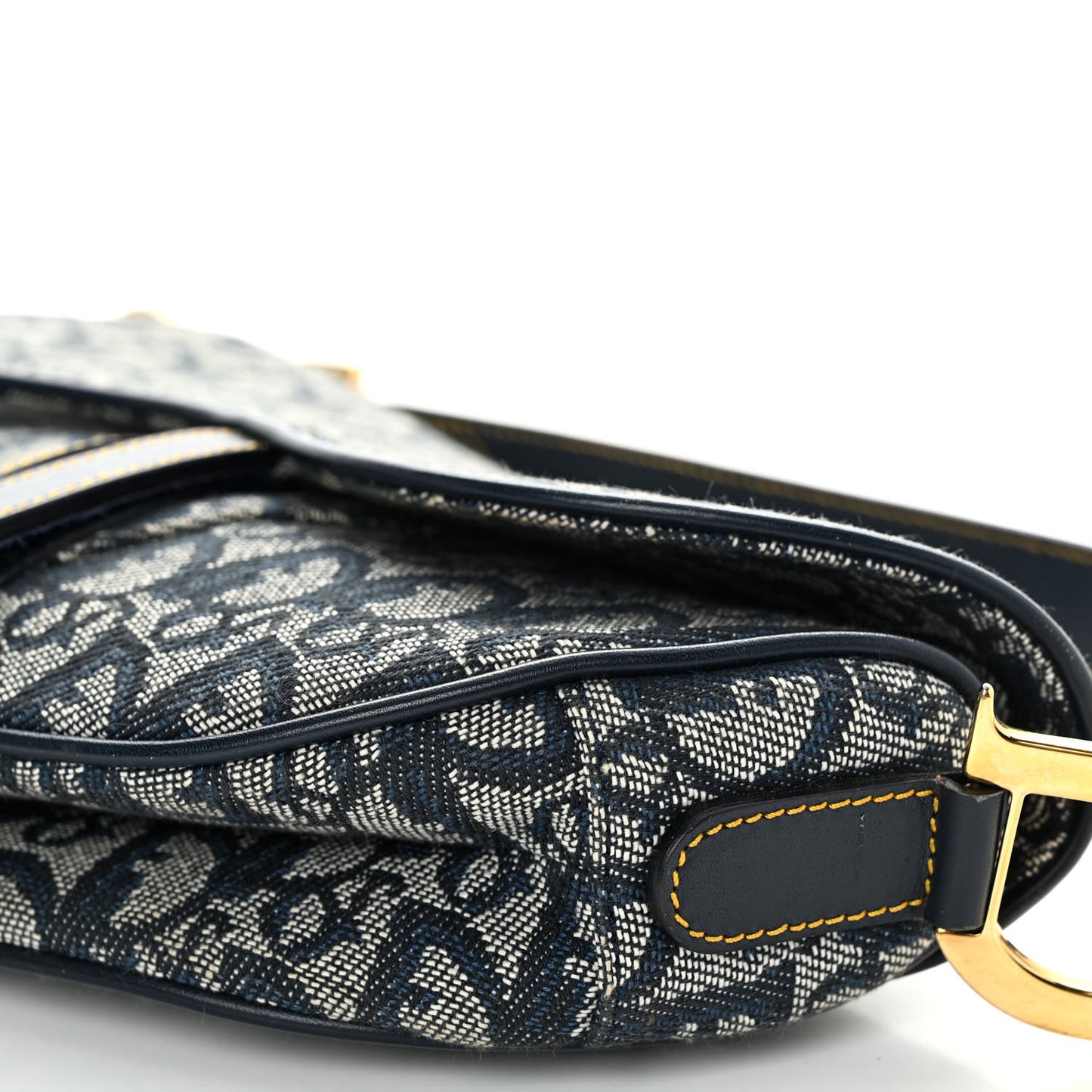 Monogram Saddle Bag Blue