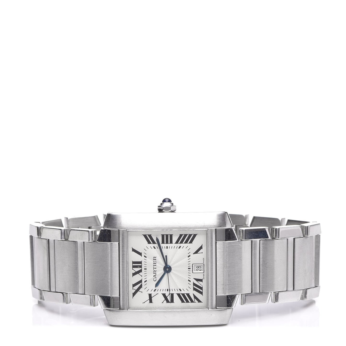 Stainless Steel 28mm Tank Francaise Automatic Watch