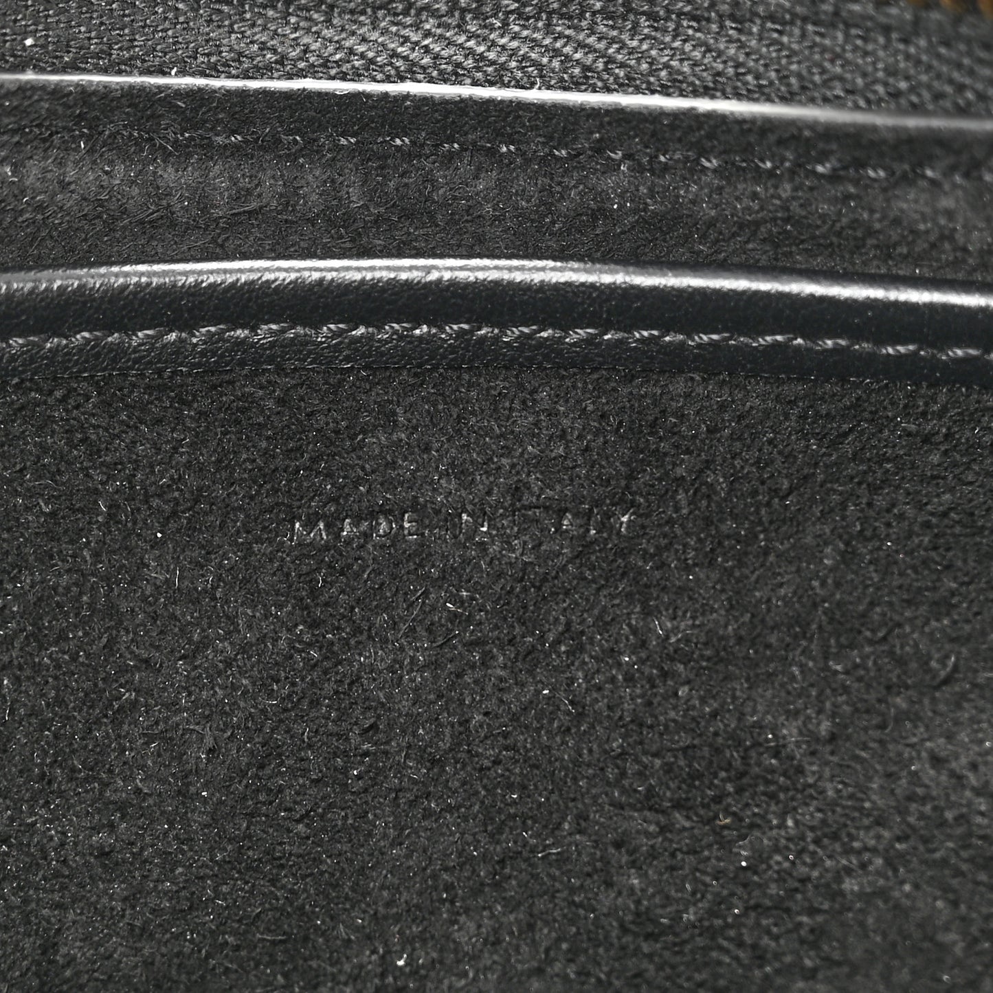Smooth Calfskin Medium Strap Ava Triomphe Shoulder Bag Black