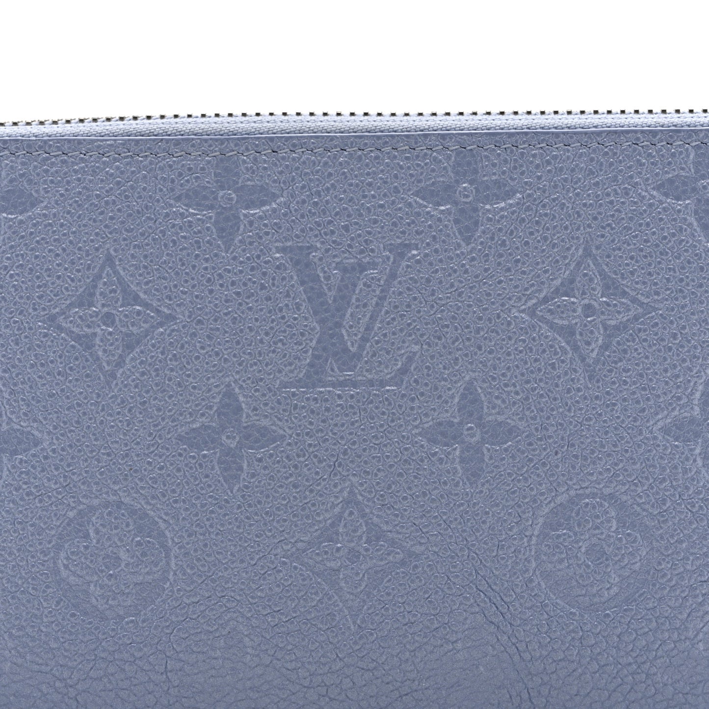Empreinte Monogram Zippy Wallet Blue Frost