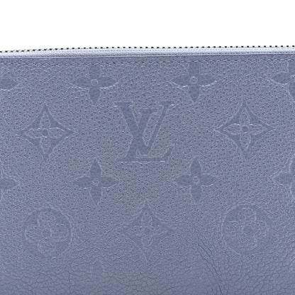 Louis Vuitton Empreinte Monogram Zippy Wallet Blue Frost 7 of 10