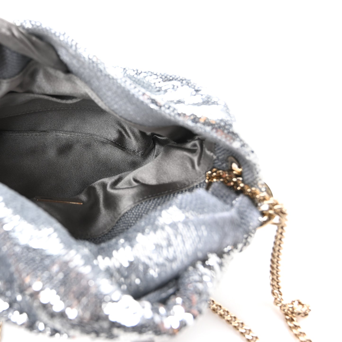 Sequin Bonny Shoulder Bag Silver