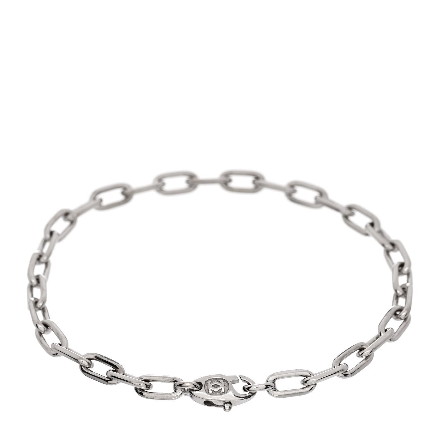 18K White Gold Spartacus Chain Bracelet