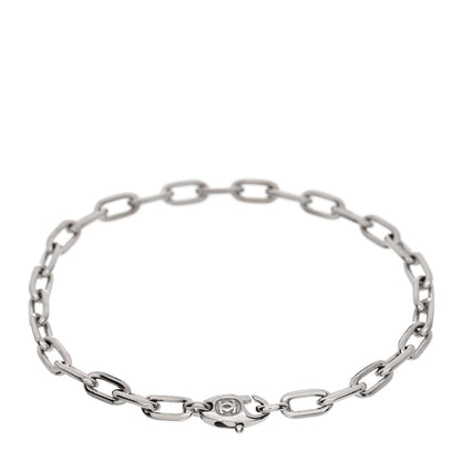 Cartier 18K White Gold Spartacus Chain Bracelet 2 of 3