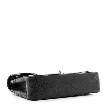 Chanel Caviar Quilted Medium Double Flap Black 4 of 14