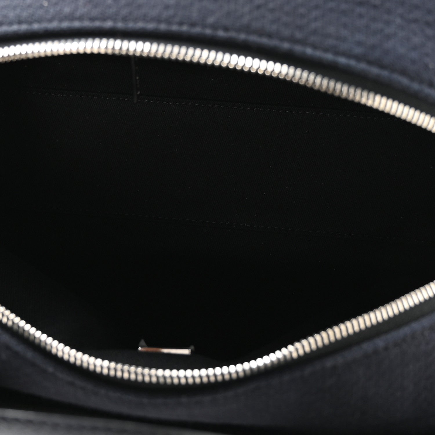 Chanel Mixed Fibers Deauville Bowling Bag Black 5 of 11
