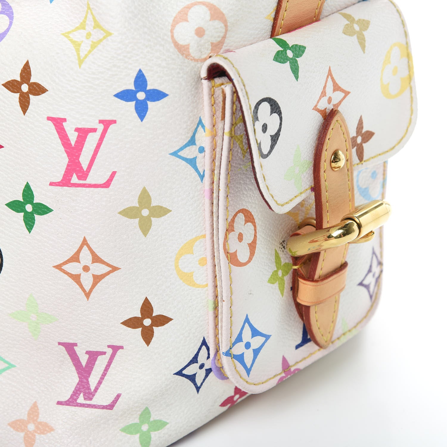Louis Vuitton Monogram Multicolor Petit Noe White 13 of 15