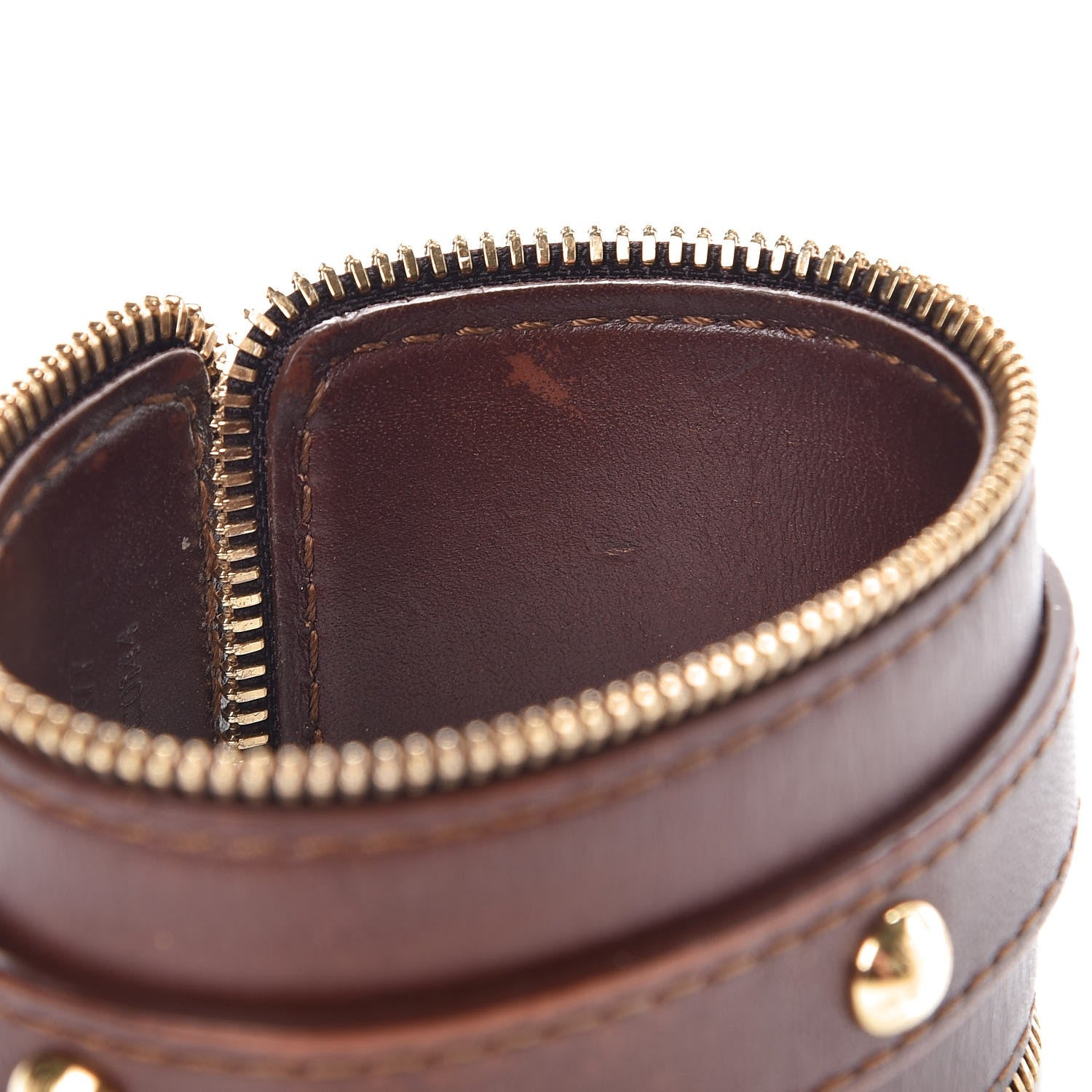Louis Vuitton Calfskin Zippy Cuff Bracelet 6 of 6