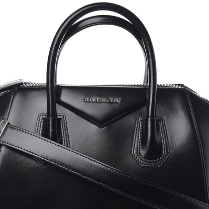 Givenchy Shiny Lord Calfskin Small Antigona Black 10 of 10