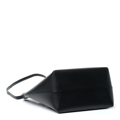 Mansur Gavriel Vegetable Tanned Calfskin Bucket Bag Black Flamma 3 of 4