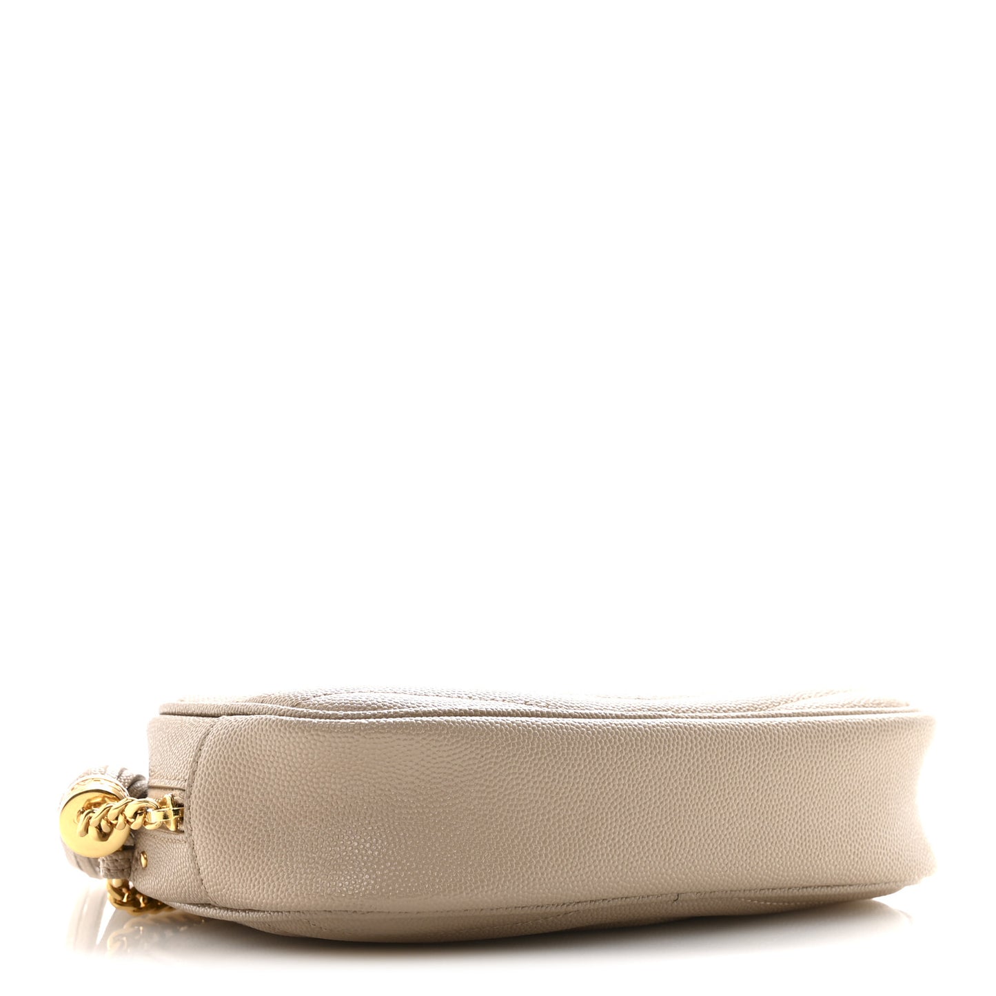Grain De Poudre Matelasse Monogram Mini Lou Camera Bag Dark Beige