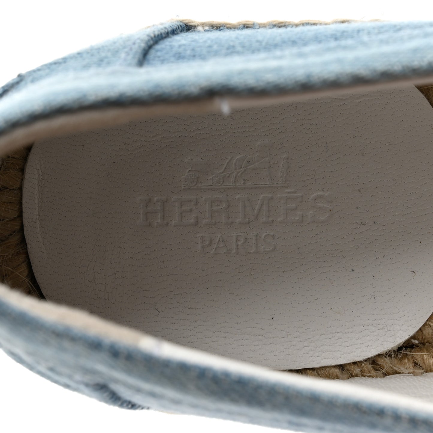 Denim Canvas Womens Trip Espadrilles 35 Bleu Clair