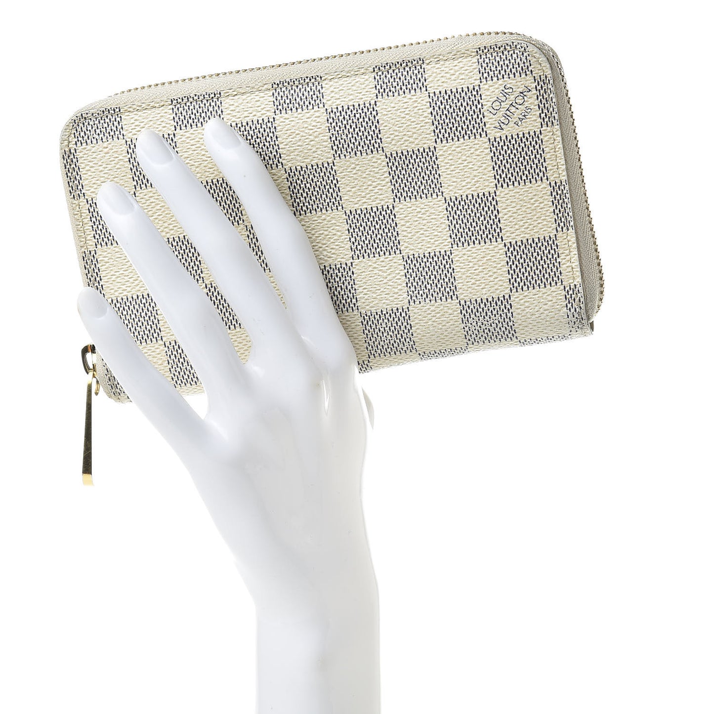 Damier Azur Compact Zippy Wallet