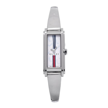 Gucci Stainless Steel 14mm 109 Horsebit Web Quartz Watch 1 of 7