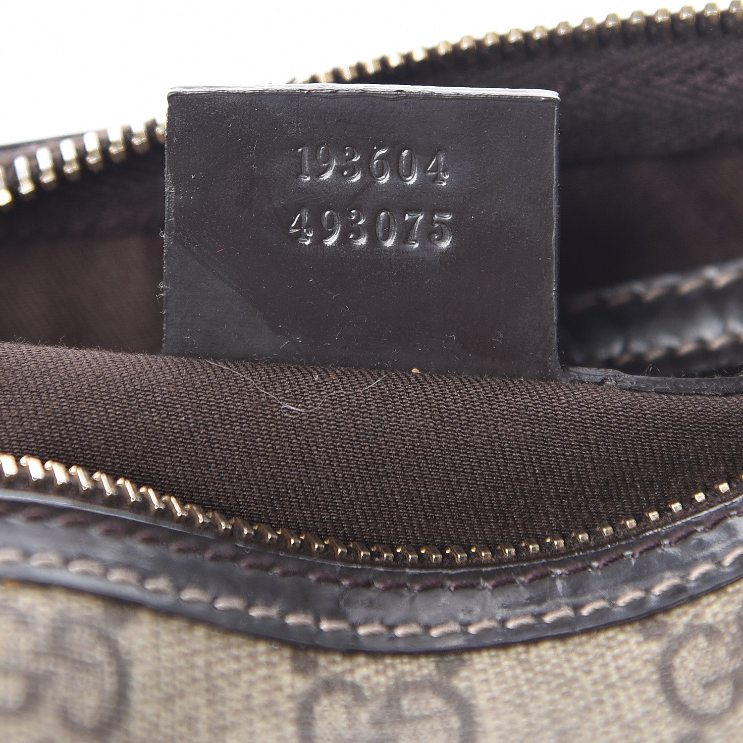 Gucci GG Plus Monogram Small Joy Boston Dark Brown 7 of 10