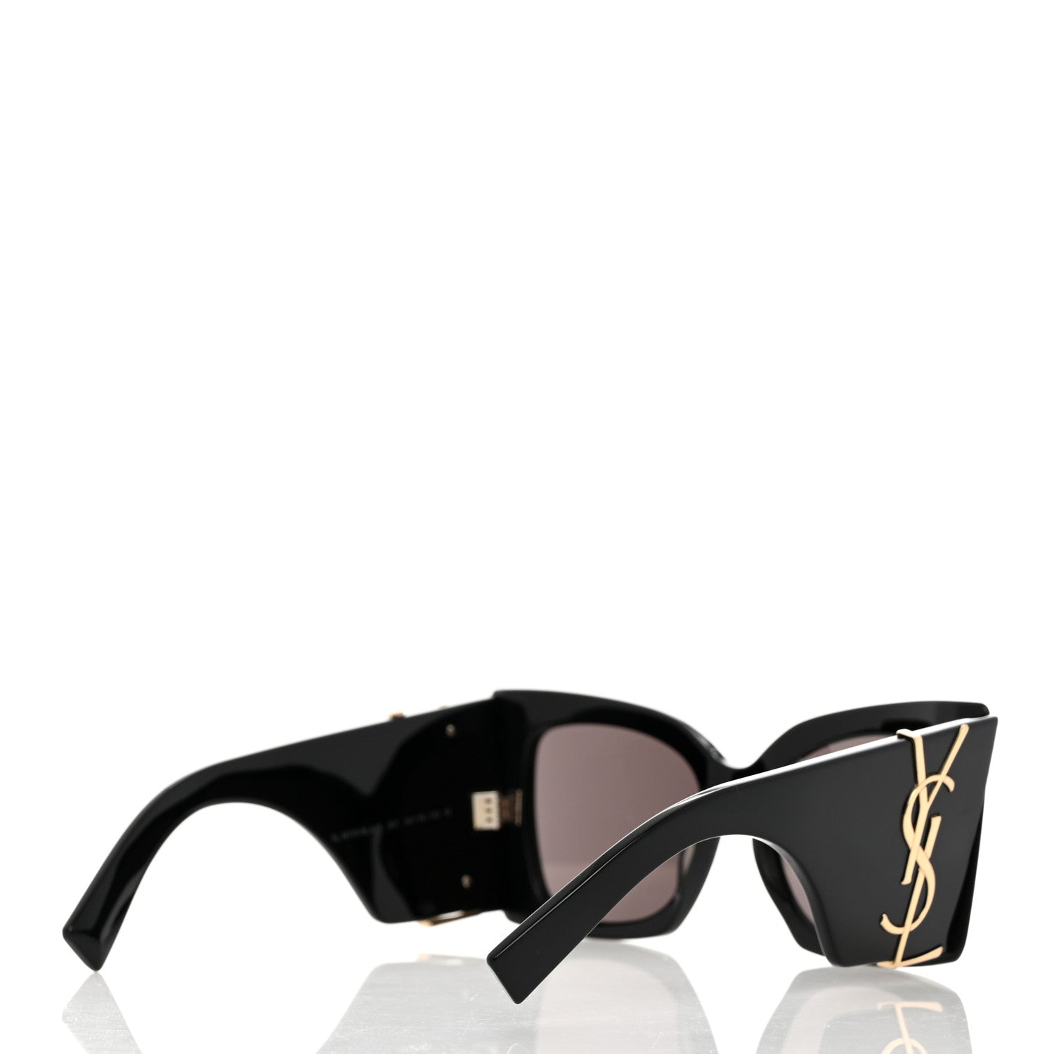 Saint Laurent Acetate Blaze Sunglasses SL M119 Black 4 of 7