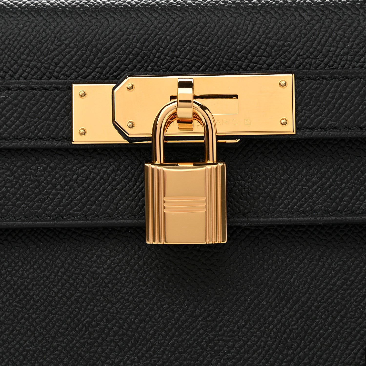 Hermes Epsom Kelly Sellier 28 Black 8 of 11